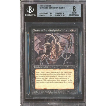 Magic the Gathering Chains of Mephistopheles | Legends BGS 8 | Near Mint | P5180814