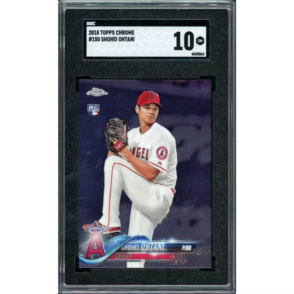 2018 Topps Chrome Shohei Ohtani #150 SGC 10 - D2 | P5182279
