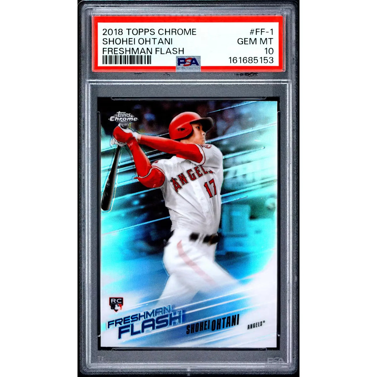 Shohei Ohtani 2018 Topps Chrome Freshman Flash #FF-1 | PSA 10 | P5182313