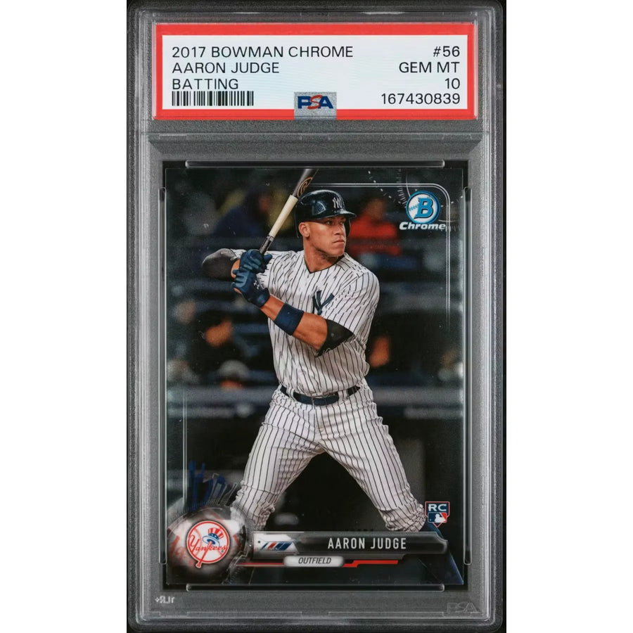 Aaron Judge 2017 Bowman Chrome Rookie #56 | PSA 10 | P5182327