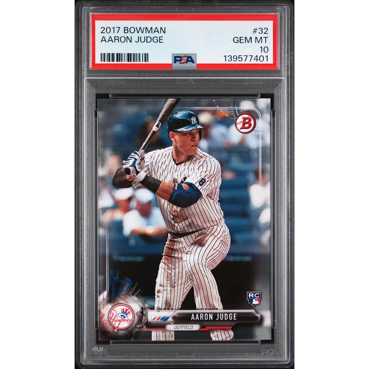 2017 Bowman Aaron Judge Rookie #32 PSA 10 - D2 | P5182438