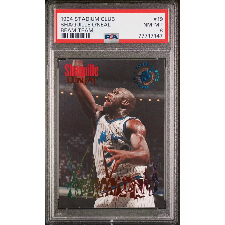 Shaquille O'Neal 1994 Topps Stadium Club Beam Team #19 | PSA 8 | P5182448