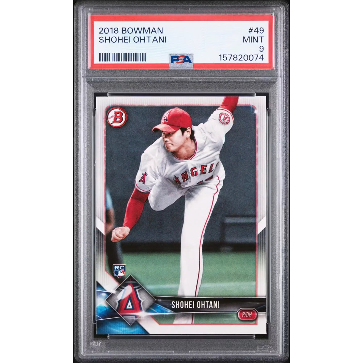 2018 Bowman Shohei Ohtani Rookie #49 PSA 9 - D2 | P5182452