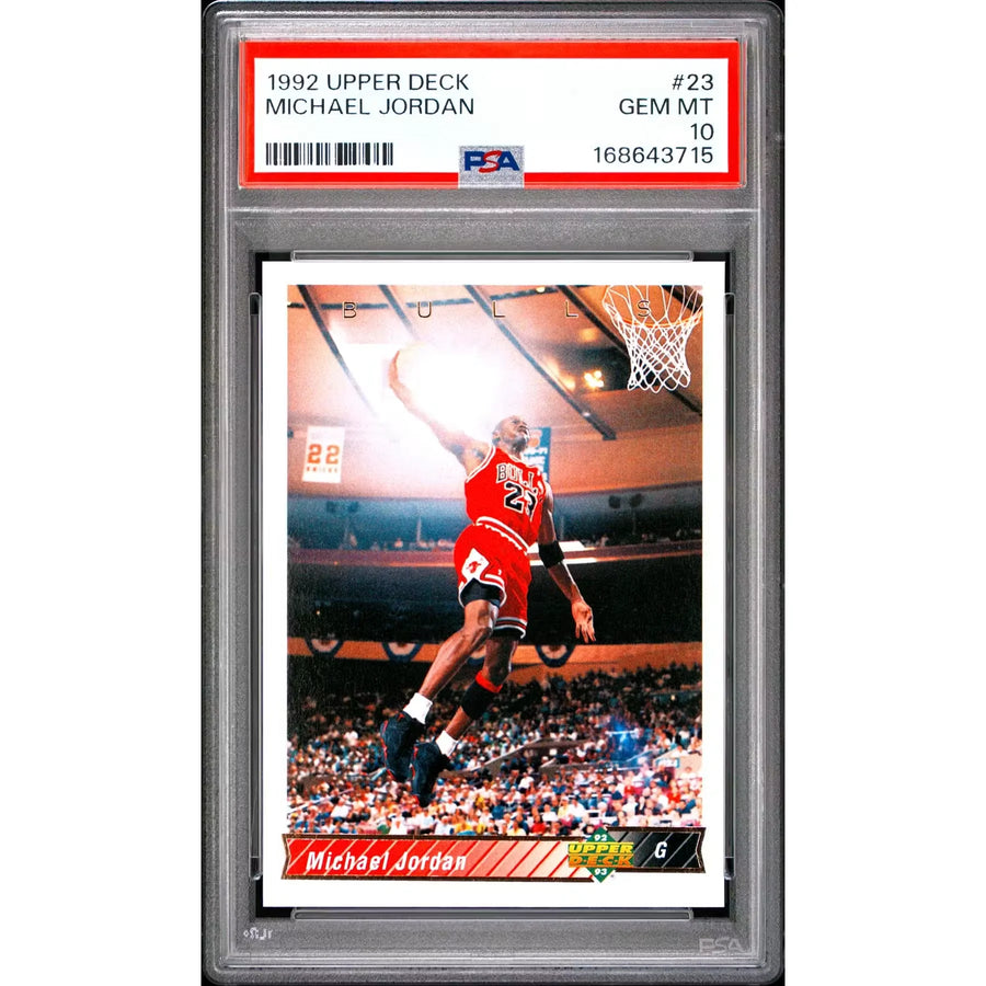 Michael Jordan 1992 Upper Deck #23 Card | PSA 10 Gem Mint | P5182636