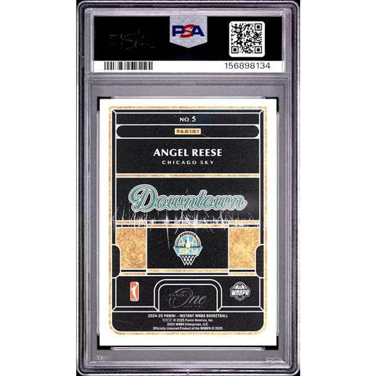 Angel Reese 2024 Panini WNBA Rookie Royalty Downtown #5 | PSA 10 | P5182666