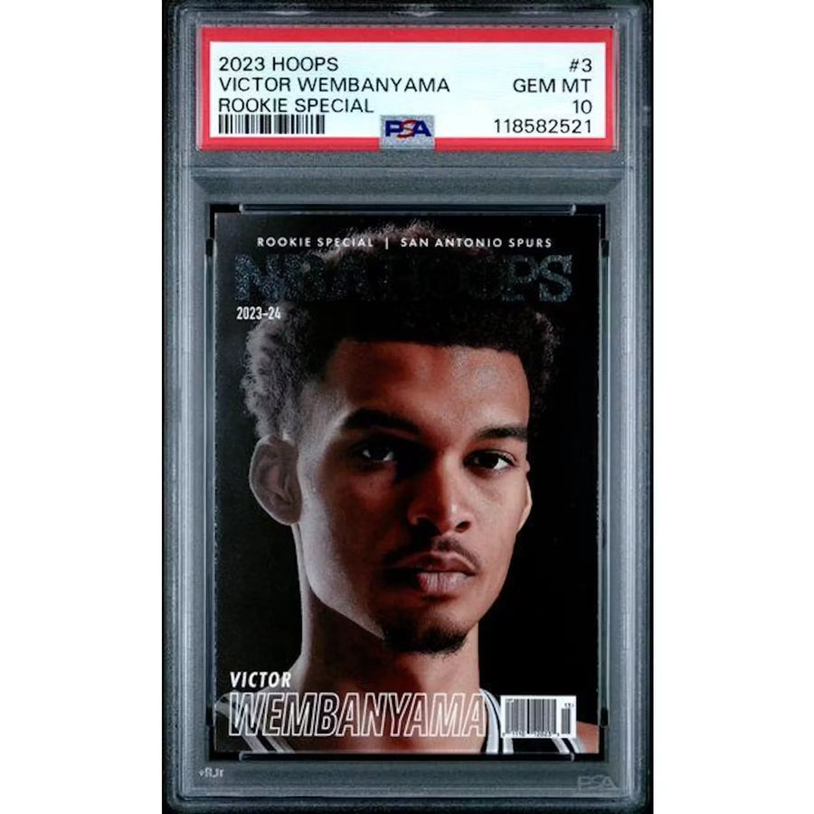 Victor Wembanyama 2023-24 Panini NBA Hoops Rookie Special #3 | PSA 10 | P5182699