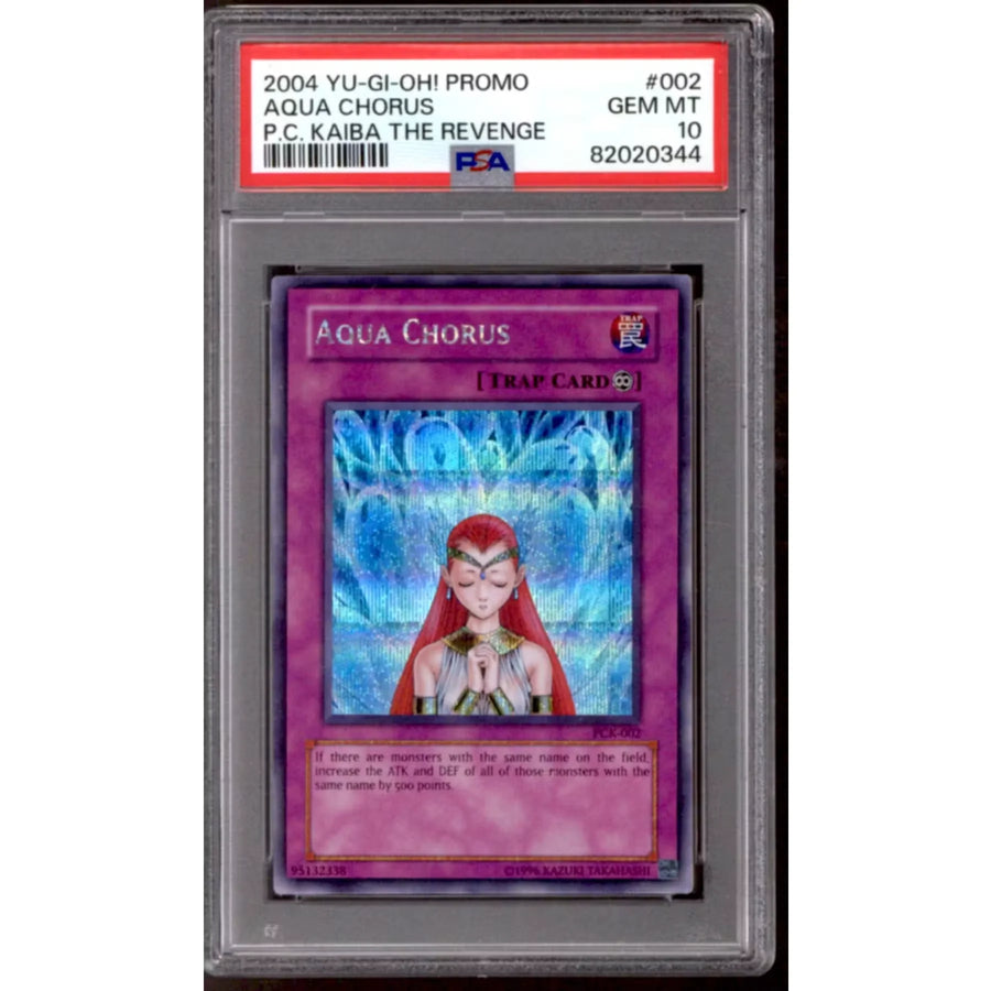 Yu-Gi-Oh Aqua Chorus PCK-002 Promo | Power of Chaos Kaiba PSA 10 | P5297609