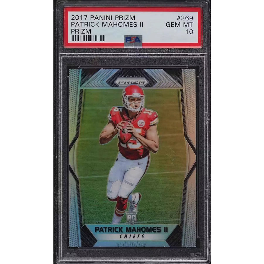 Patrick Mahomes 2017 Panini Prizm Card #269 | PSA 10 | P5298273