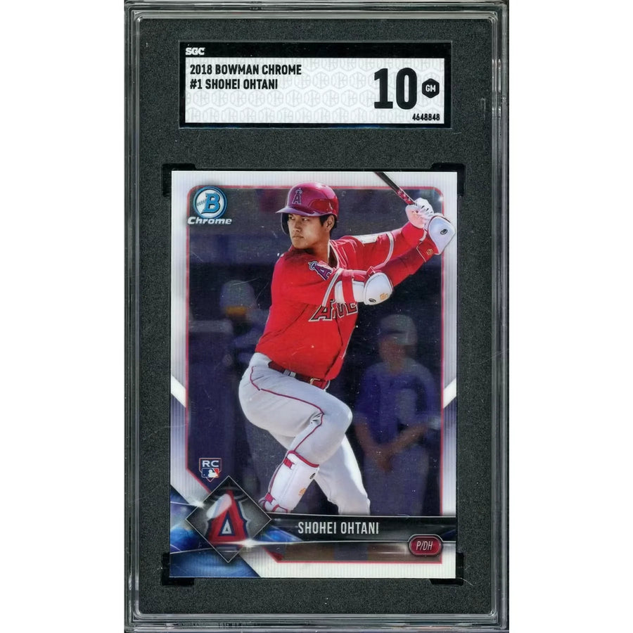 2018 Bowman Chrome Shohei Ohtani Rookie #1 | SGC 10 | P5298292