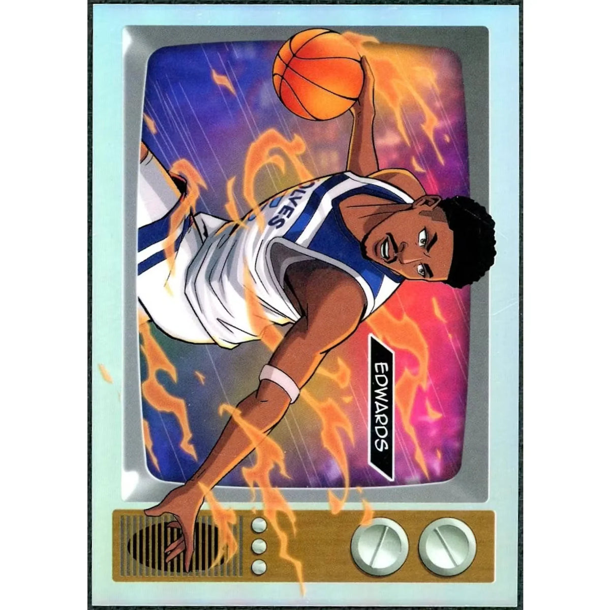 Anthony Edwards 2025 Bowman Chrome Anime Card | NBA-A11 | P5298550