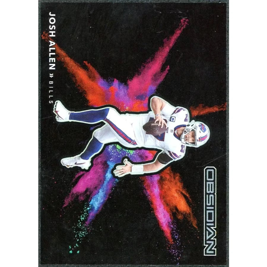 Josh Allen 2021 Panini Obsidian Black Color Blast #CB-5 | P5298569