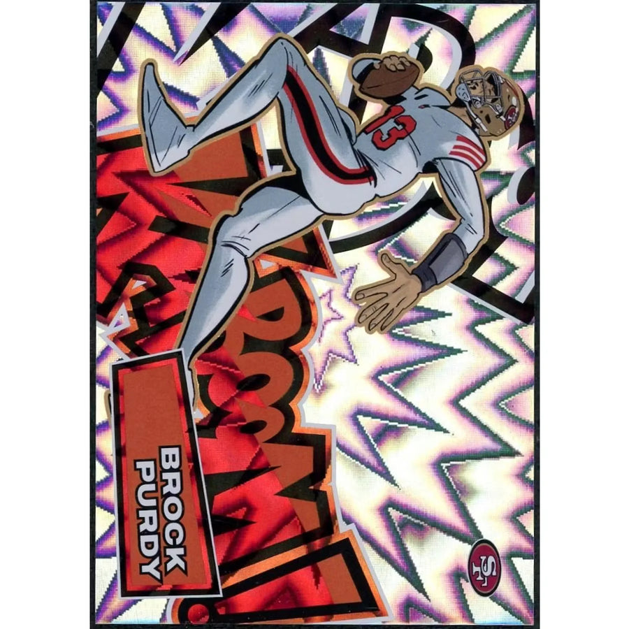 Brock Purdy 2025 Panini Absolute Kaboom Card #25 | P5298603