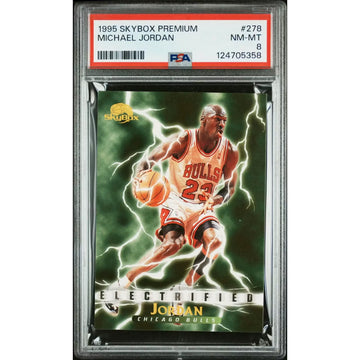 Michael Jordan 1995 Skybox Premium #278 | PSA 8 | P5298618