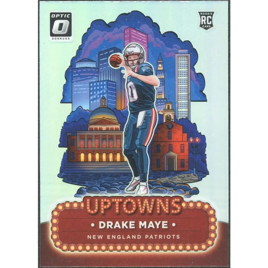 Drake Maye 2024 Panini Donruss Optic Uptowns Rookie #4 | P5298805