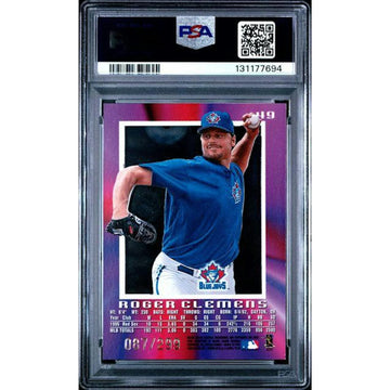 Roger Clemens 1997 Skybox E-X2000 Credentials #39 | PSA 8 | P5299052