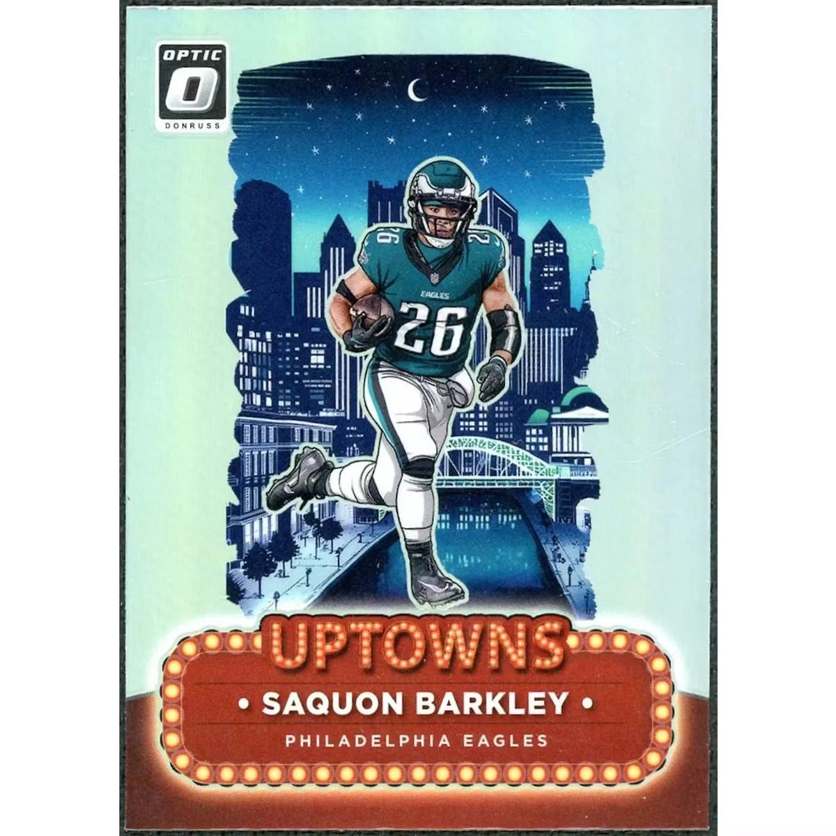 Saquon Barkley 2024 Panini Donruss Optic Uptowns #17 | P5299055