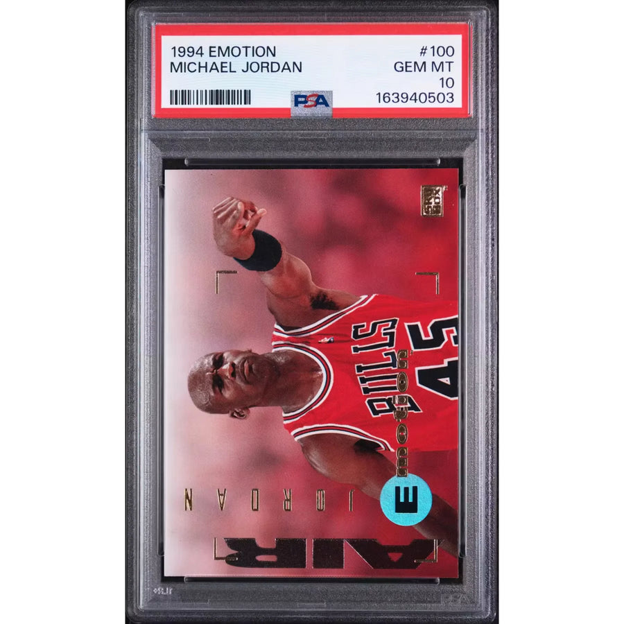 Michael Jordan 1994 Skybox E-Motion #100 Card | PSA 10 | P5599233