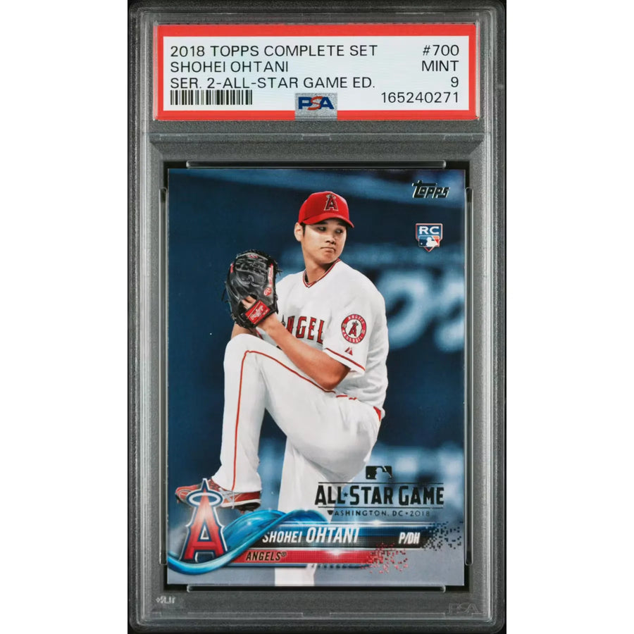 2018 Topps Complete Set Shohei Ohtani Rookie Series 2 | PSA 9 #700 - D2 | P5599353