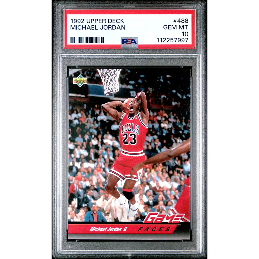 1992 Upper Deck Michael Jordan #488 PSA 10 - D2 | P5599397