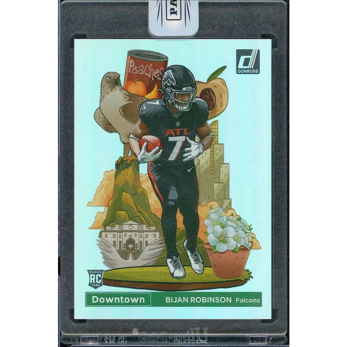 Bijan Robinson 2023 Panini Donruss Downtown Rookie #D-10 | Sealed | P5599398