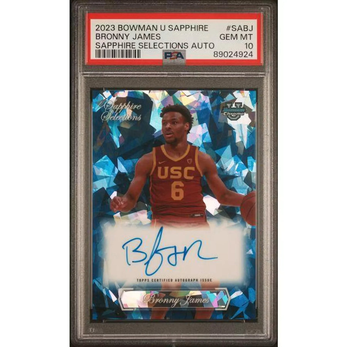 Giannis Antetokounmpo Signed 2024 Panini Prizm Fast Break Auto Card | PSA 10 | P5599431