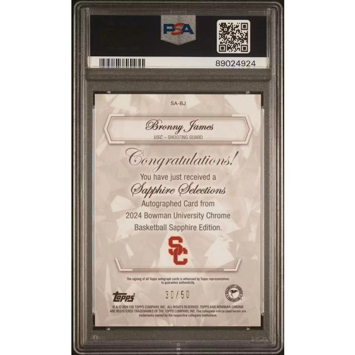 Giannis Antetokounmpo Signed 2024 Panini Prizm Fast Break Auto Card | PSA 10 | P5599431