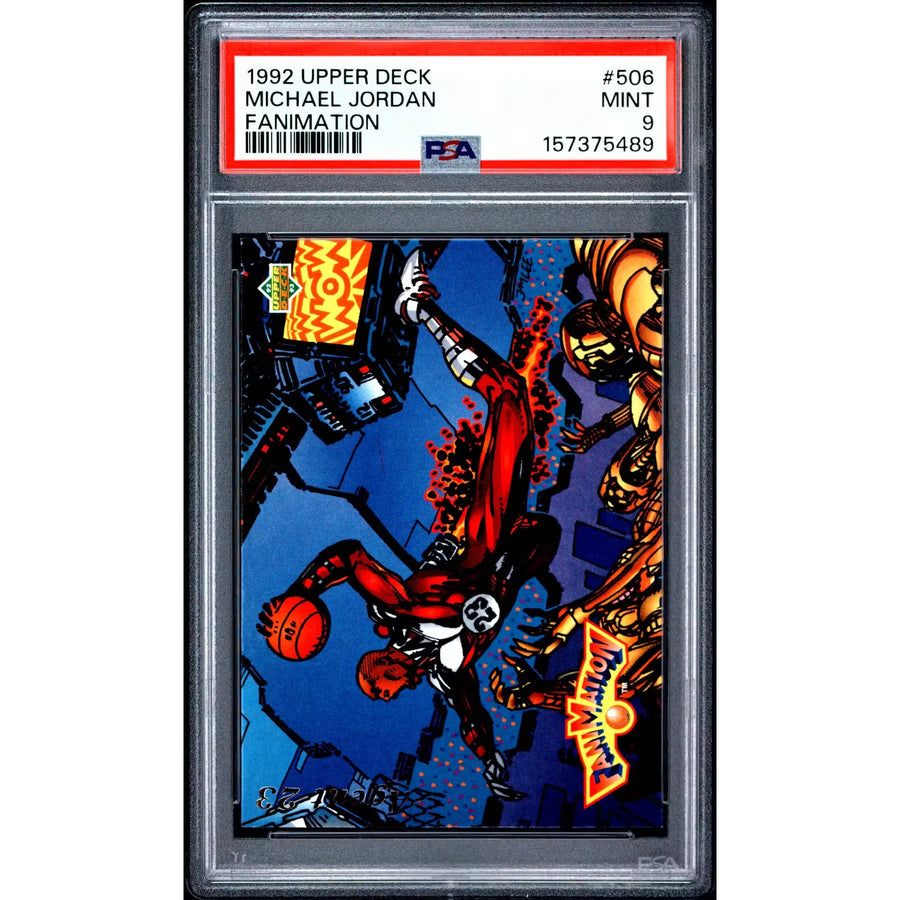 Michael Jordan 1992 Upper Deck Fanimation #506 | PSA 9 | P5599601
