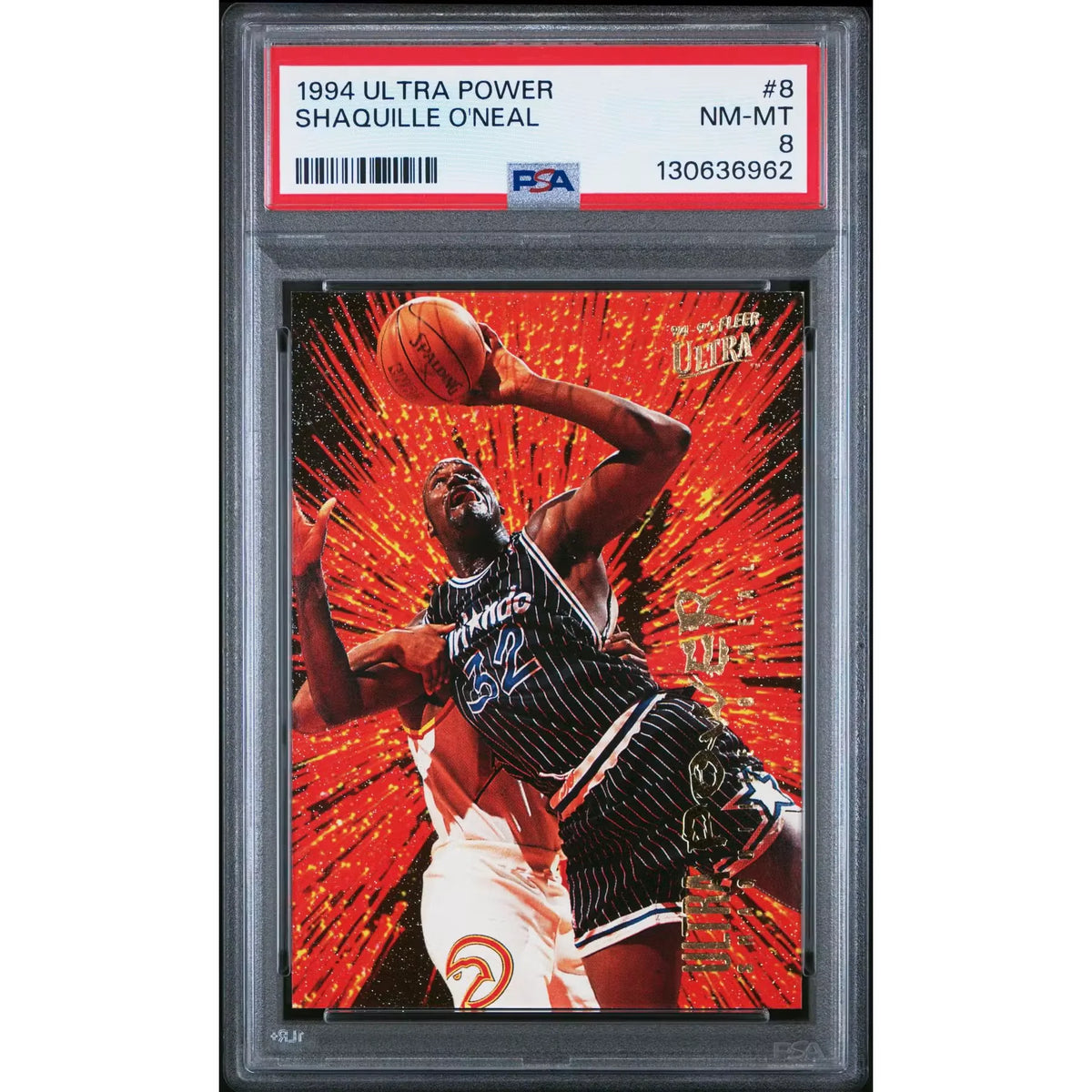 Shaquille O'Neal 1994 Fleer Ultra Power #8 | PSA 8 | P5599989