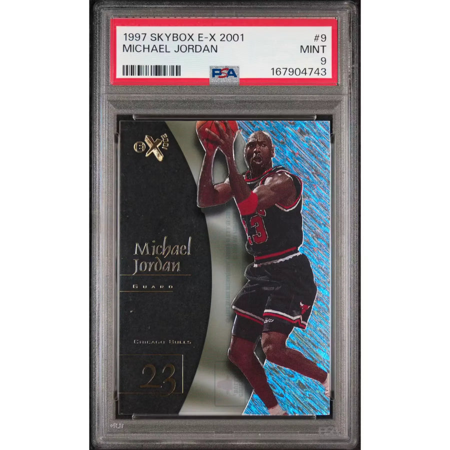 Michael Jordan 1997 Skybox E-X2001 #9 | PSA 9 | P5645241