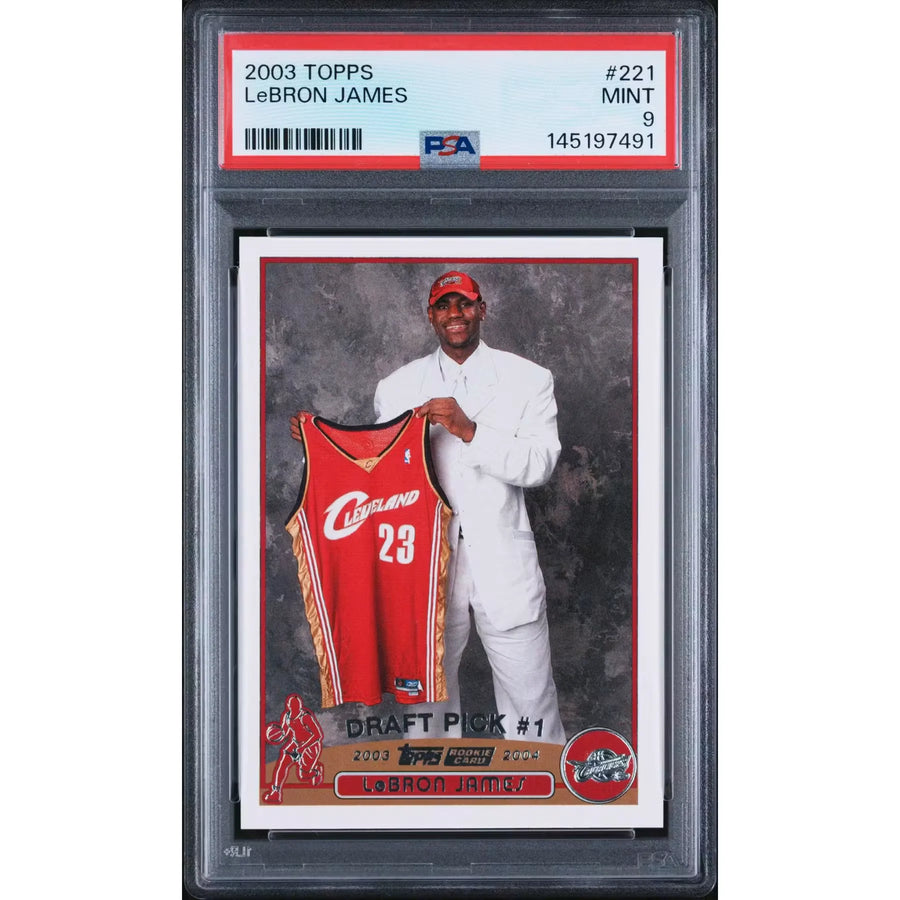 2003 Topps Lebron James Rookie #221 PSA 9 - D2 | P5645310