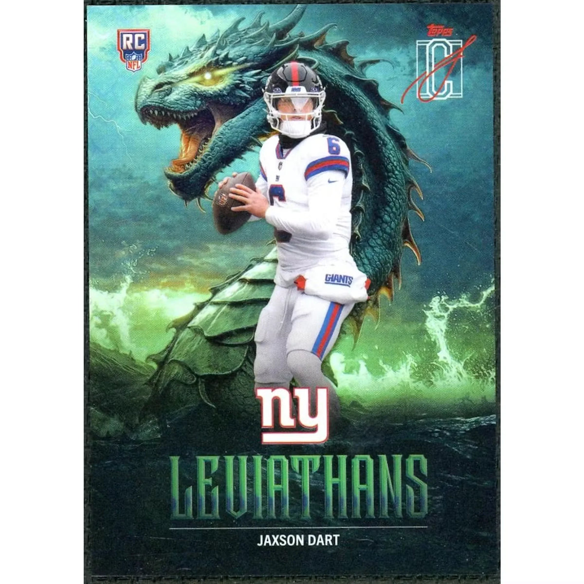 Jaxson Dart 2025 Topps Signature Class Leviathans Rookie #L-12 | P5645622
