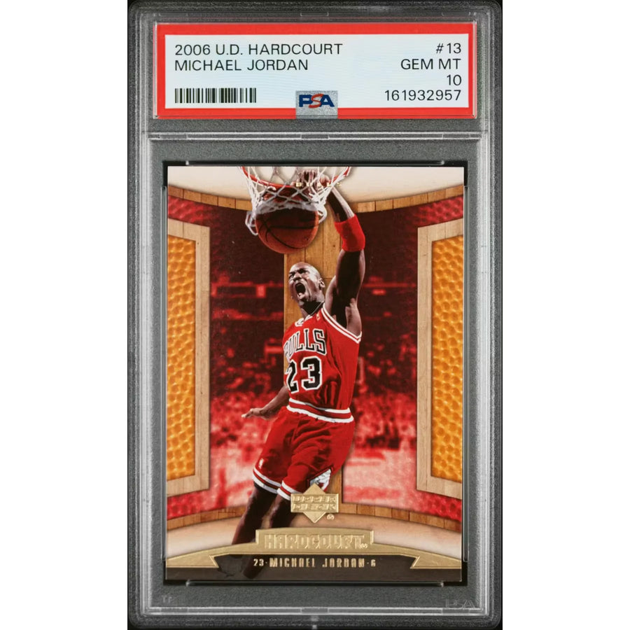 Michael Jordan 2006 Upper Deck Hardcourt #13 | PSA 10 Gem Mint | P5645698