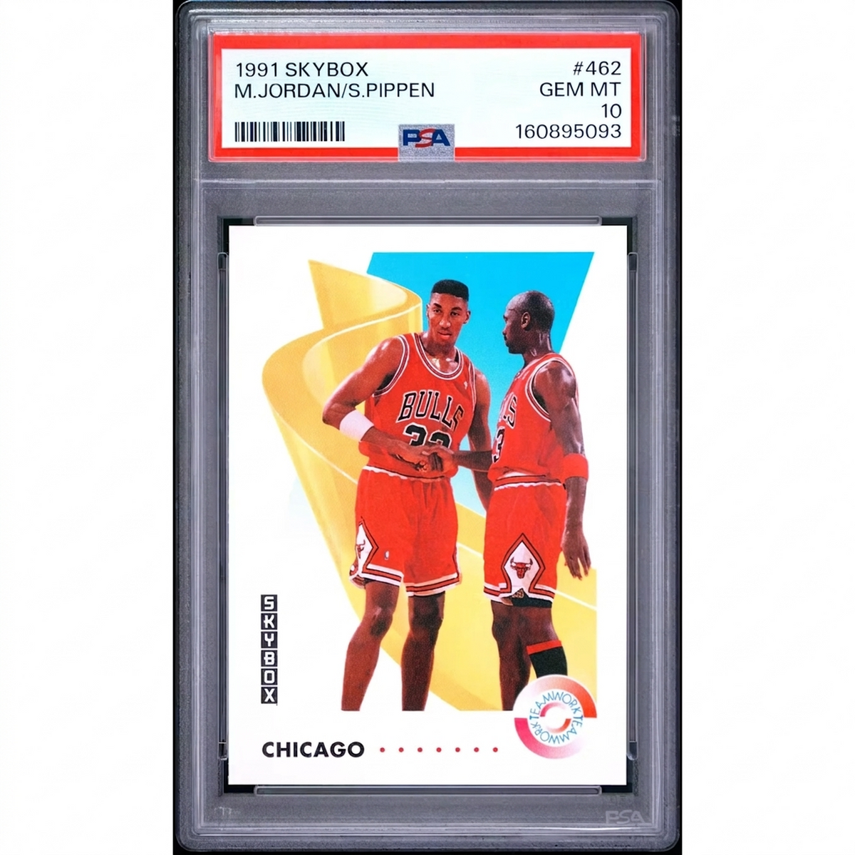 1991 Skybox Michael Jordan/Scottie Pippen #462 | PSA 10 | P5645882