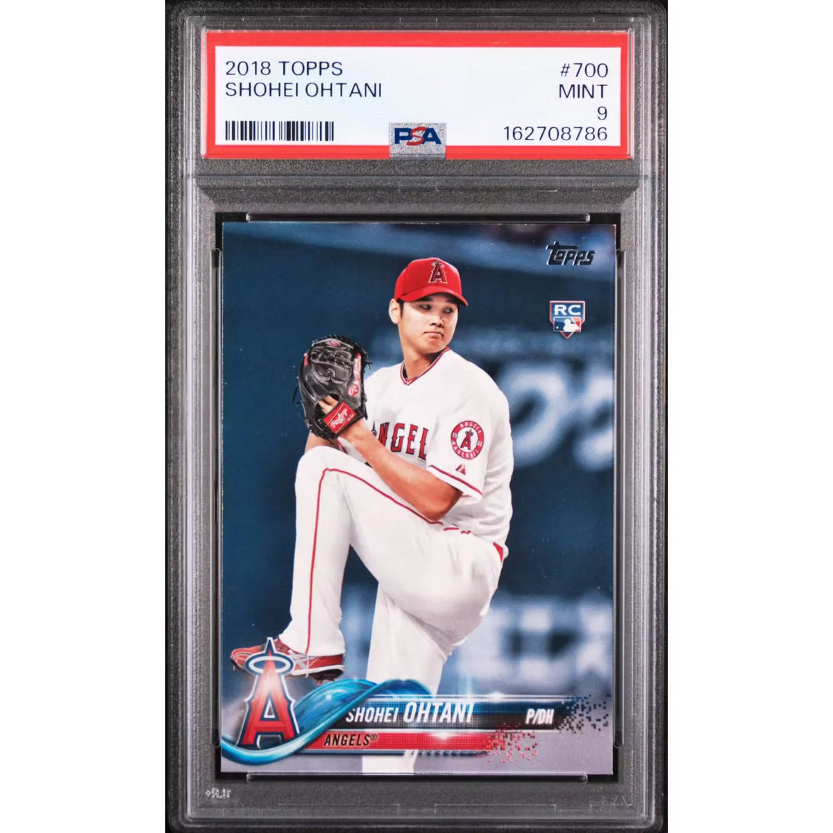 2018 Topps Shohei Ohtani Rookie #700 PSA 9 - D3 | P5645927