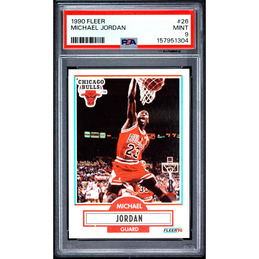 1990 Fleer Michael Jordan #26 PSA 9 - D2 | P5646145