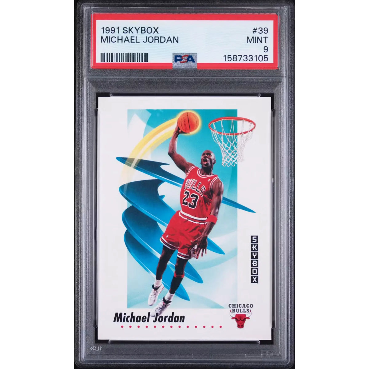 Michael Jordan 1991 Skybox #39 Card | PSA 9 | P5646187