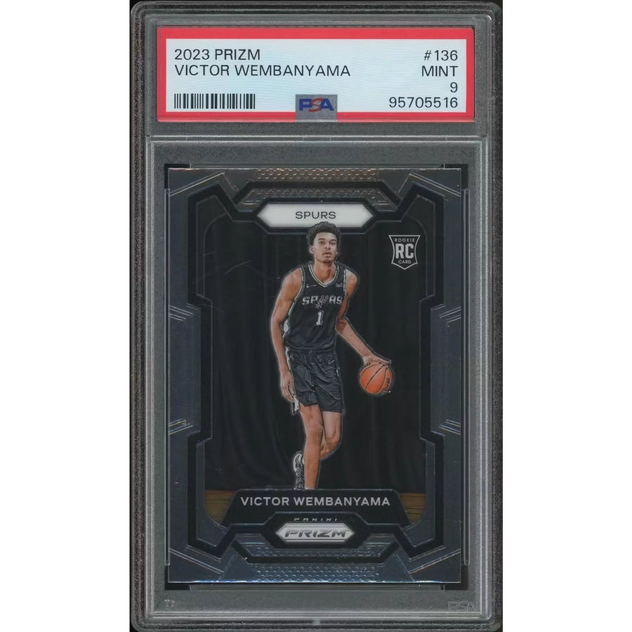 Victor Wembanyama 2023-24 Panini Prizm Rookie #136 | PSA 9 Mint