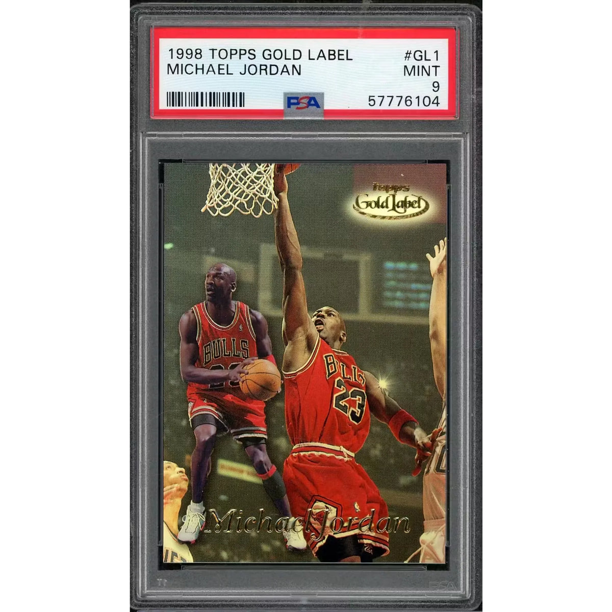 1998 Topps Gold Label Michael Jordan #GL1 PSA 9 - D2 | P5691286