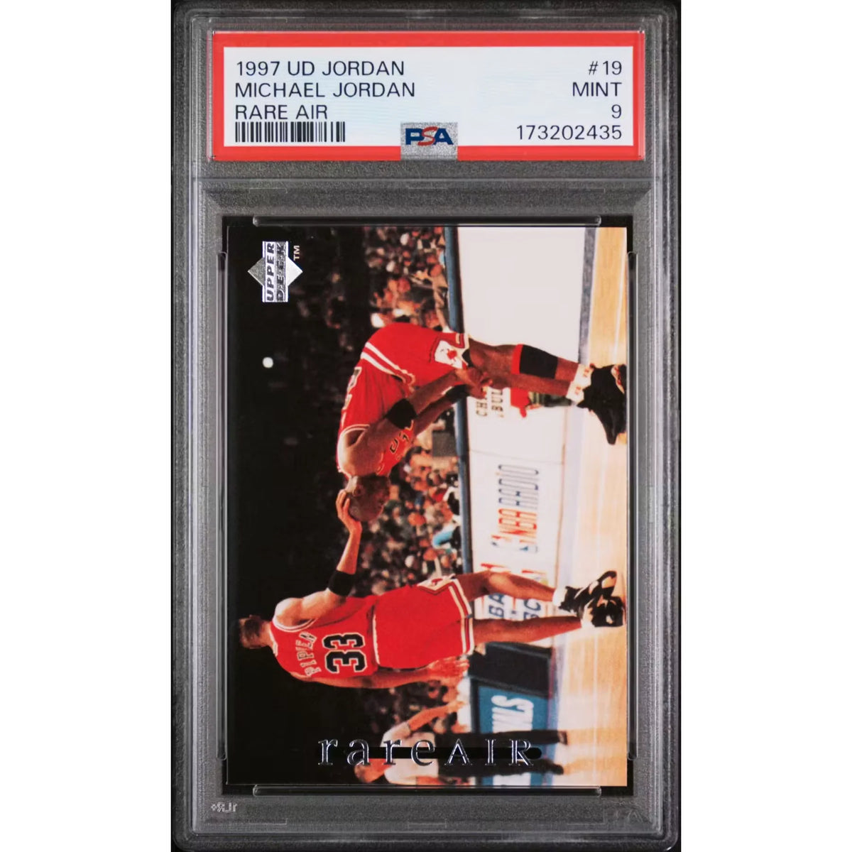 Michael Jordan 1997 Upper Deck Rare Air #19 | PSA 9 | P5691287