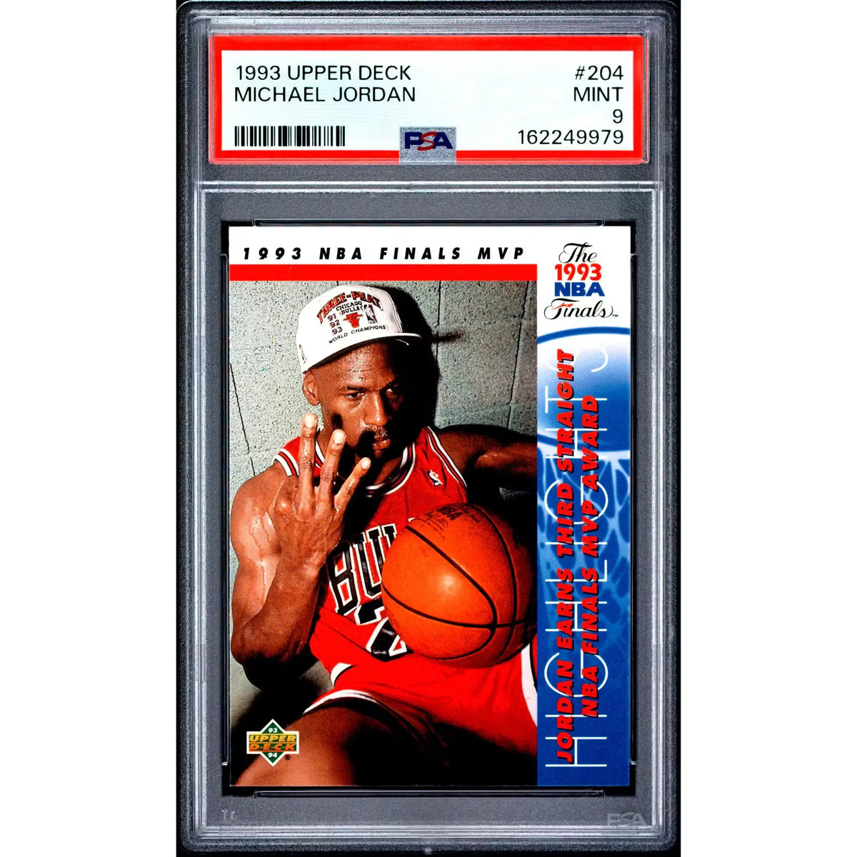 Michael Jordan 1993 Upper Deck #204 | PSA 9 | P5691349