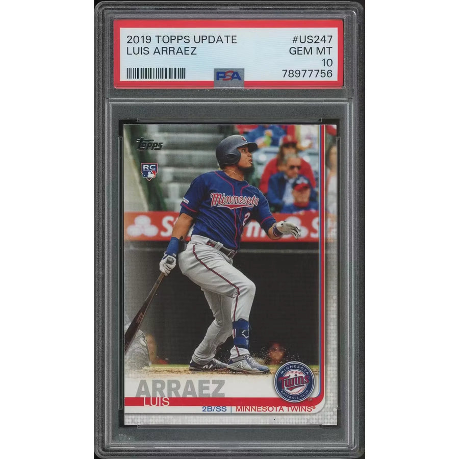 Luis Arraez 2019 Topps Update #US247 Rookie Card | PSA 10 GEM MT | P5758717