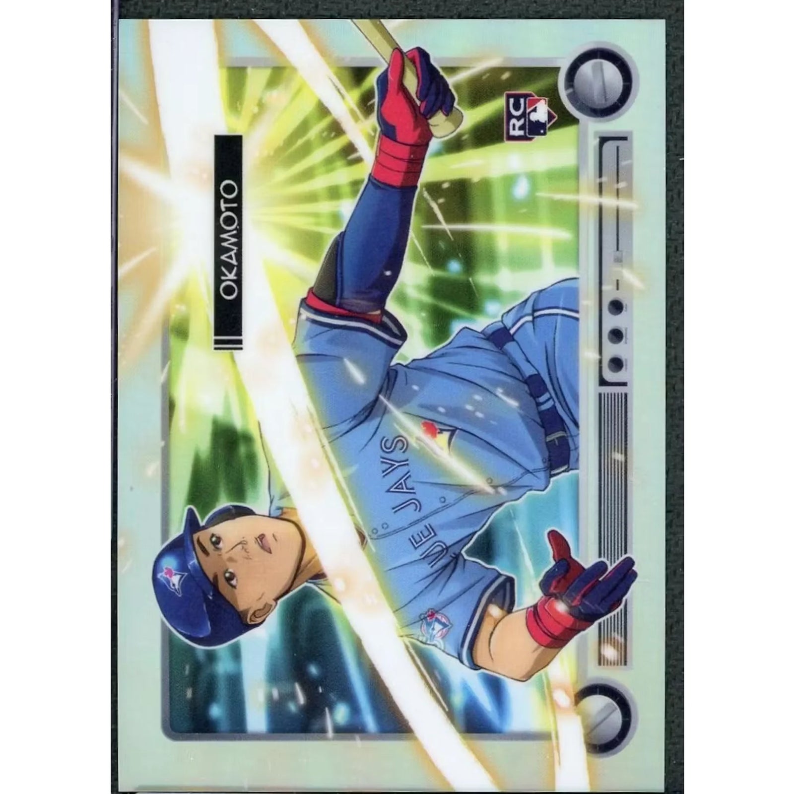 2025 Topps Chrome Kazuma Okamoto Anime Rookie #BA-17