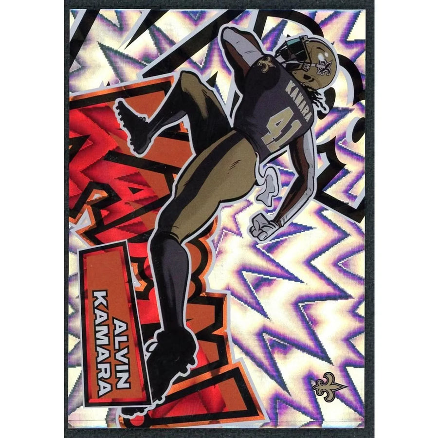 Alvin Kamara 2025 Panini Absolute Kaboom #9 Card