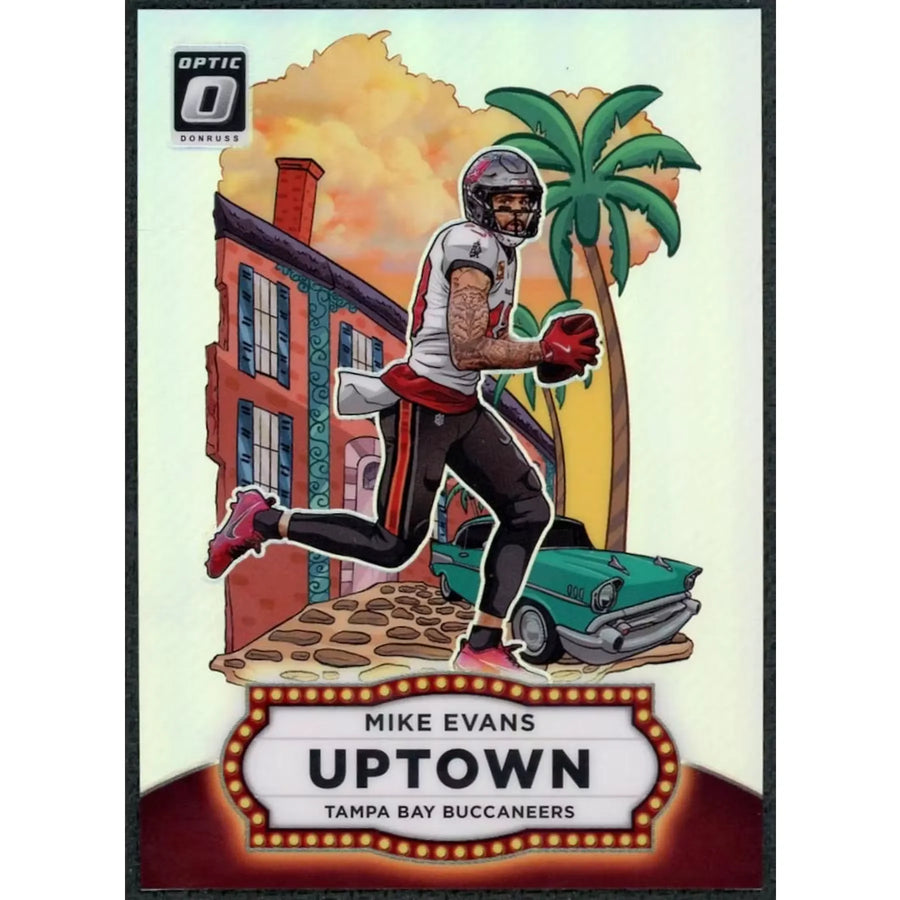 Mike Evans 2025 Panini Donruss Optic Uptown #15 Football Card | P5914334
