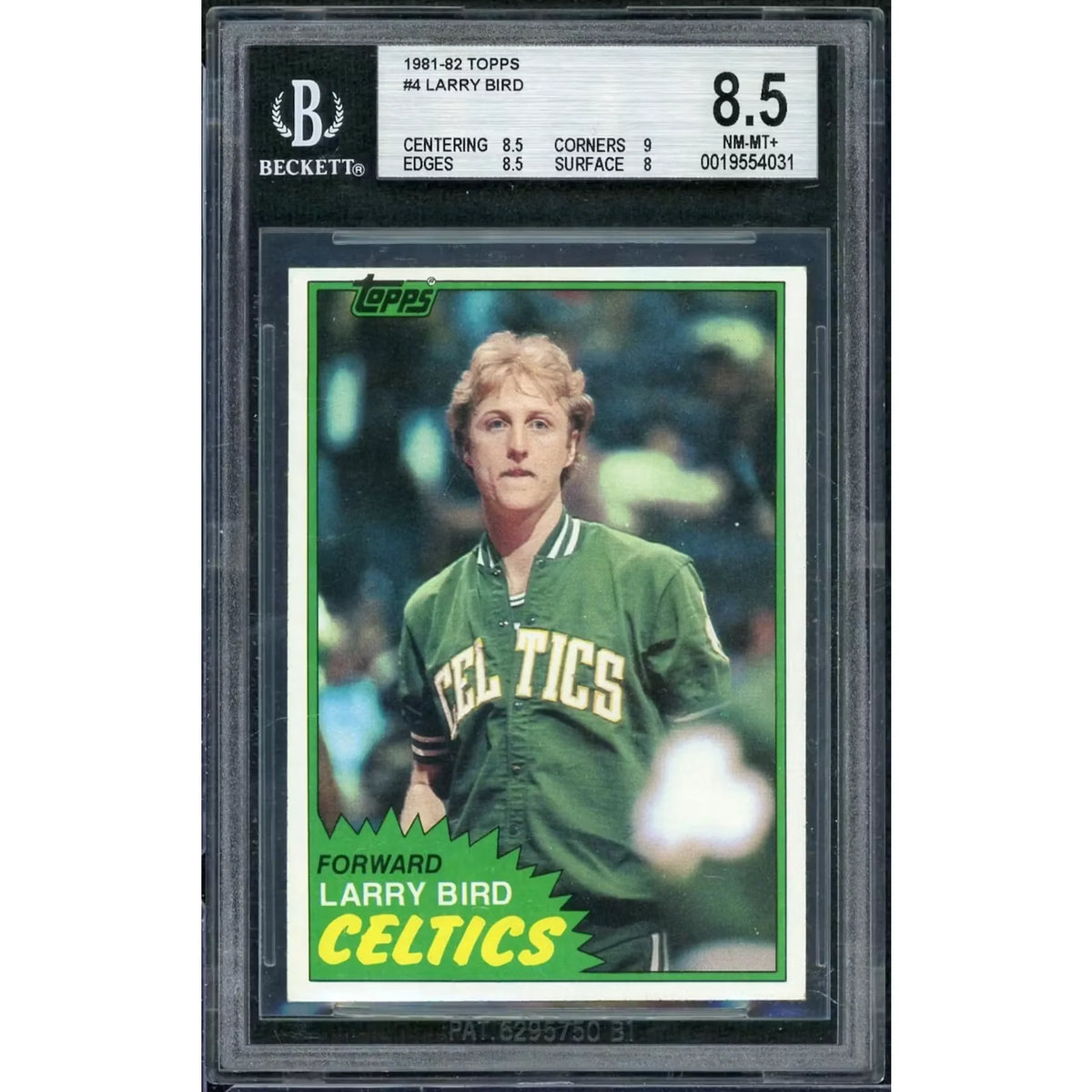 Larry Bird 1981-82 Topps #4 | BGS 8.5 Graded | P5914647
