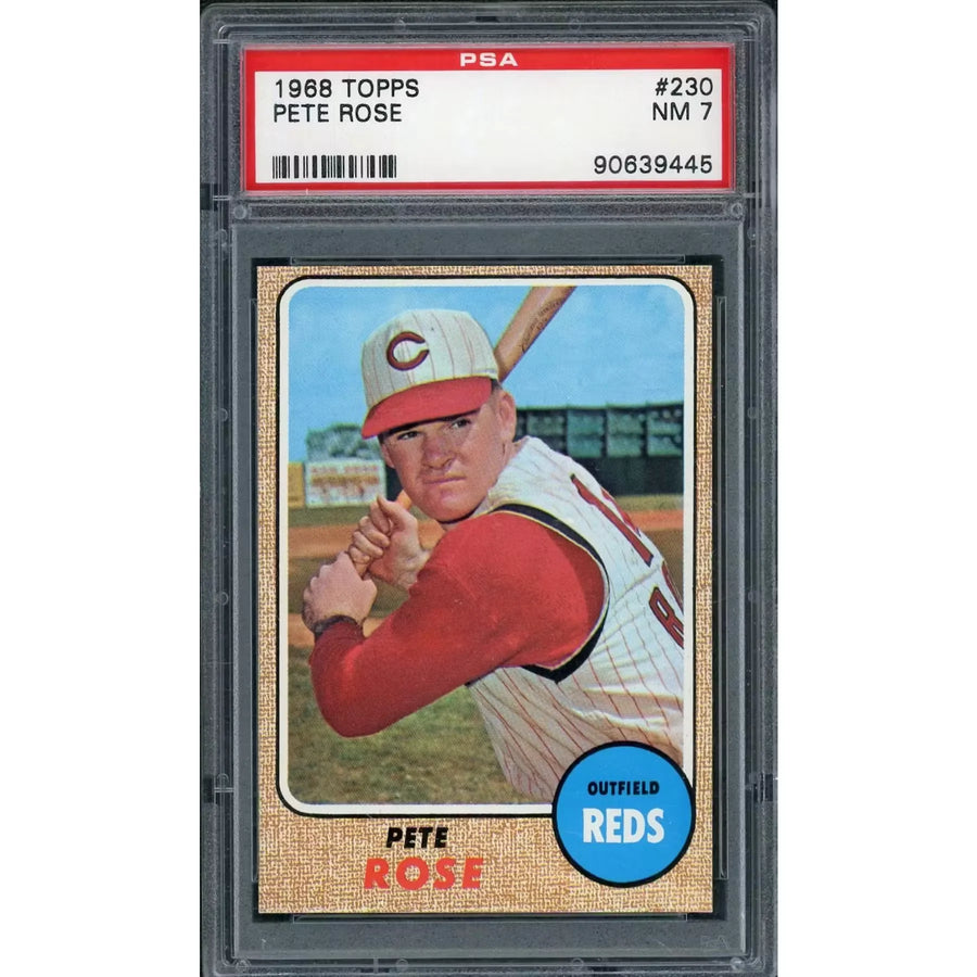 Pete Rose 1968 Topps Card #230 | PSA 7 | P5914650
