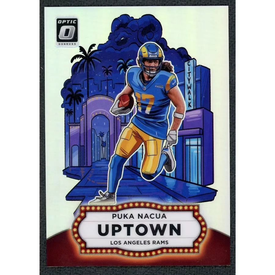 Puka Nacua 2025 Panini Donruss Optic Uptown #8