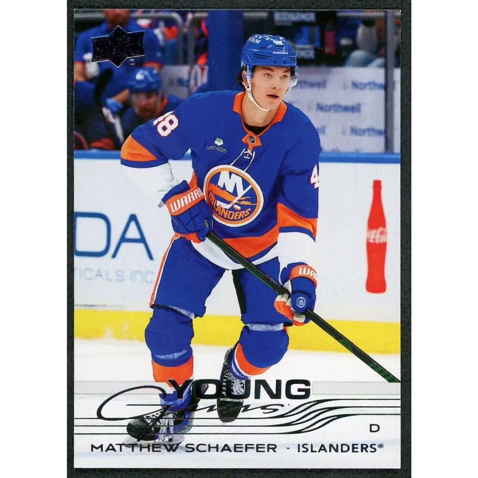 Matthew Schaefer 2025-26 Upper Deck Series 2 Young Guns #451