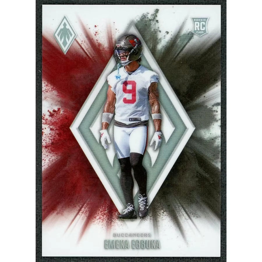 Emeka Egbuka 2025 Panini Phoenix Color Blast Rookie #3