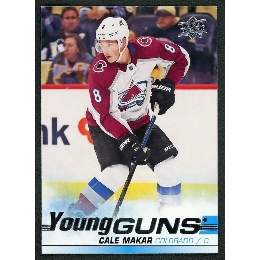 Cale Makar 2019 Upper Deck Young Guns Rookie Card | #493